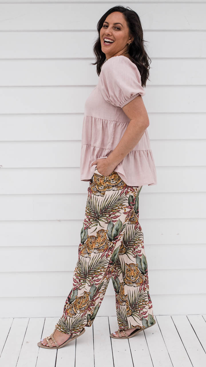 Jungle Linen Pants