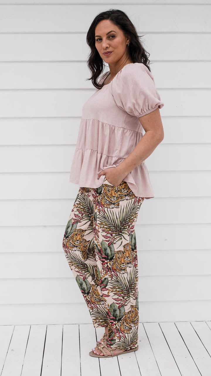 Jungle Linen Pants